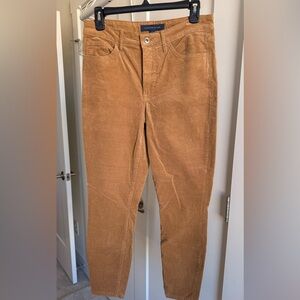 Tommy Hilfiger Women's Tan Corduroy Skinny Pants